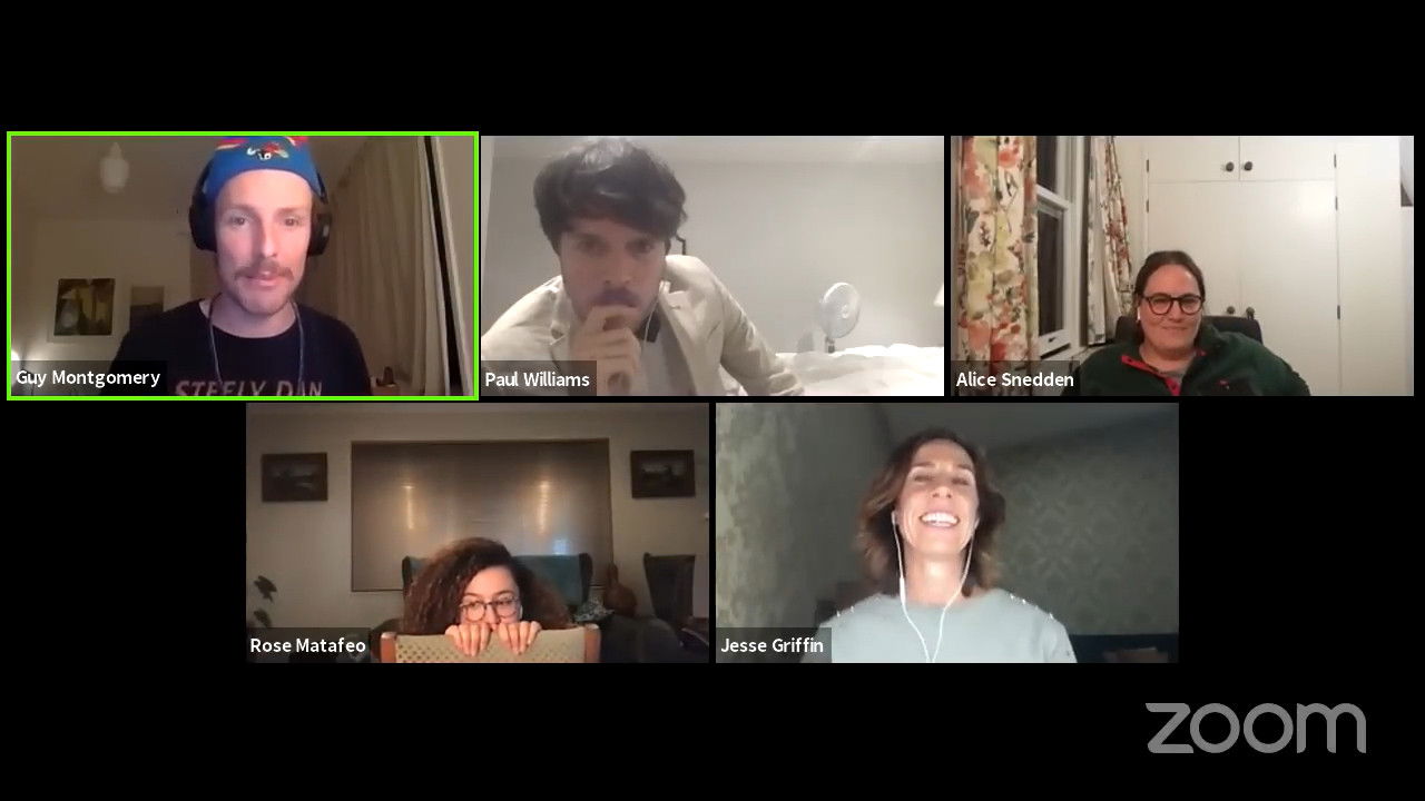 Paul Williams, Alice Snedden, Rose Matafeo & Jesse Griffin