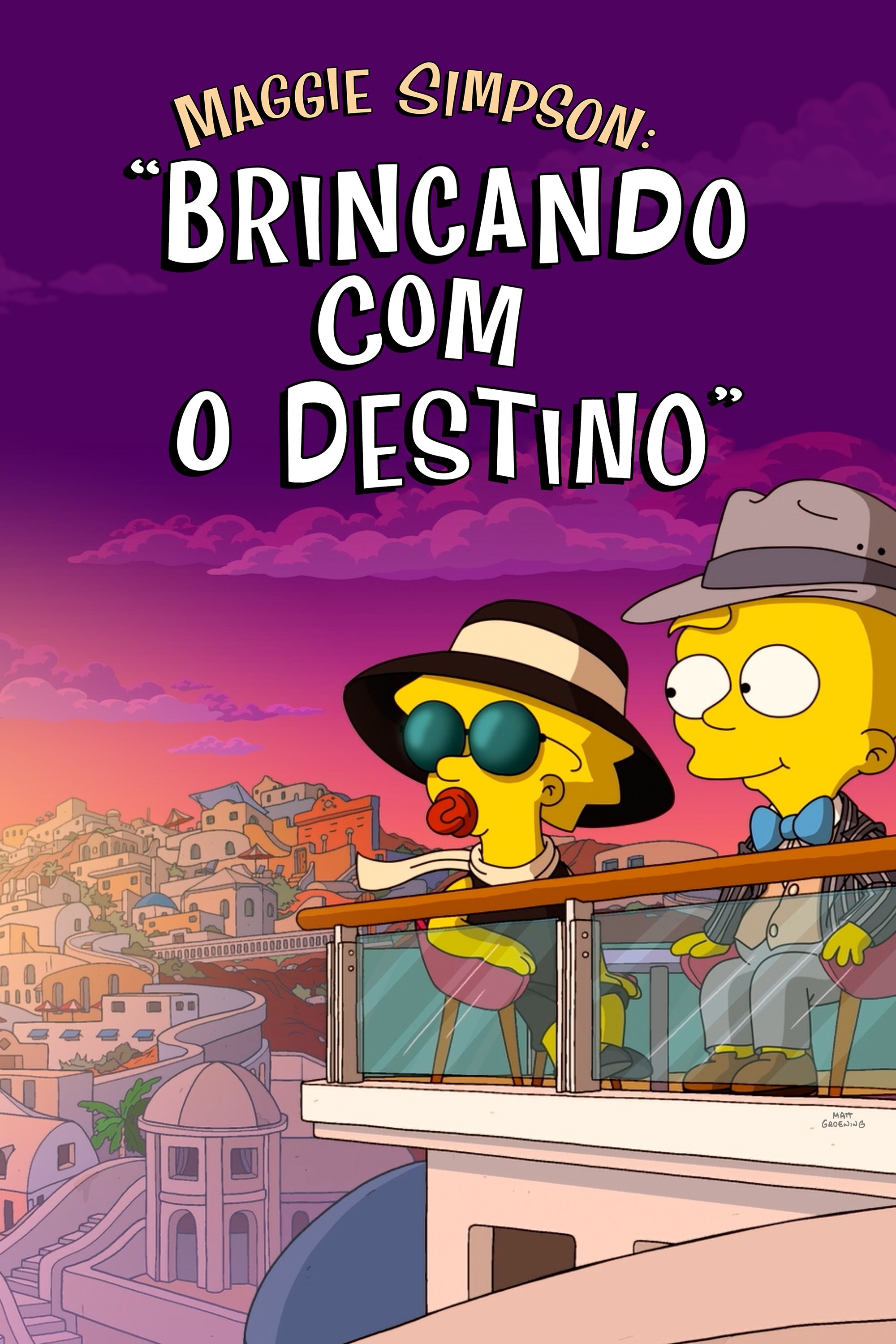Poster de Maggie Simpson: Brincando com o Destino