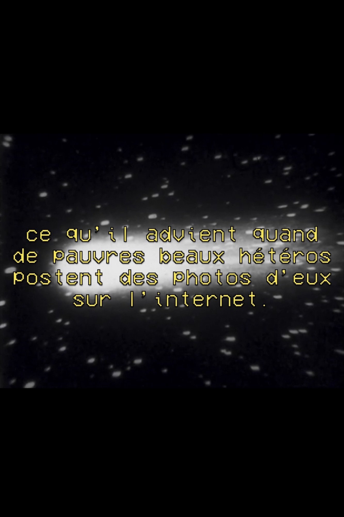 Poster de Ce qu'il advient quand de pauvres beaux hétéros postent des photos d'eux sur l'internet