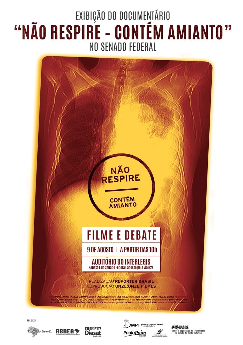 Poster de Não Respire - Contém Amianto