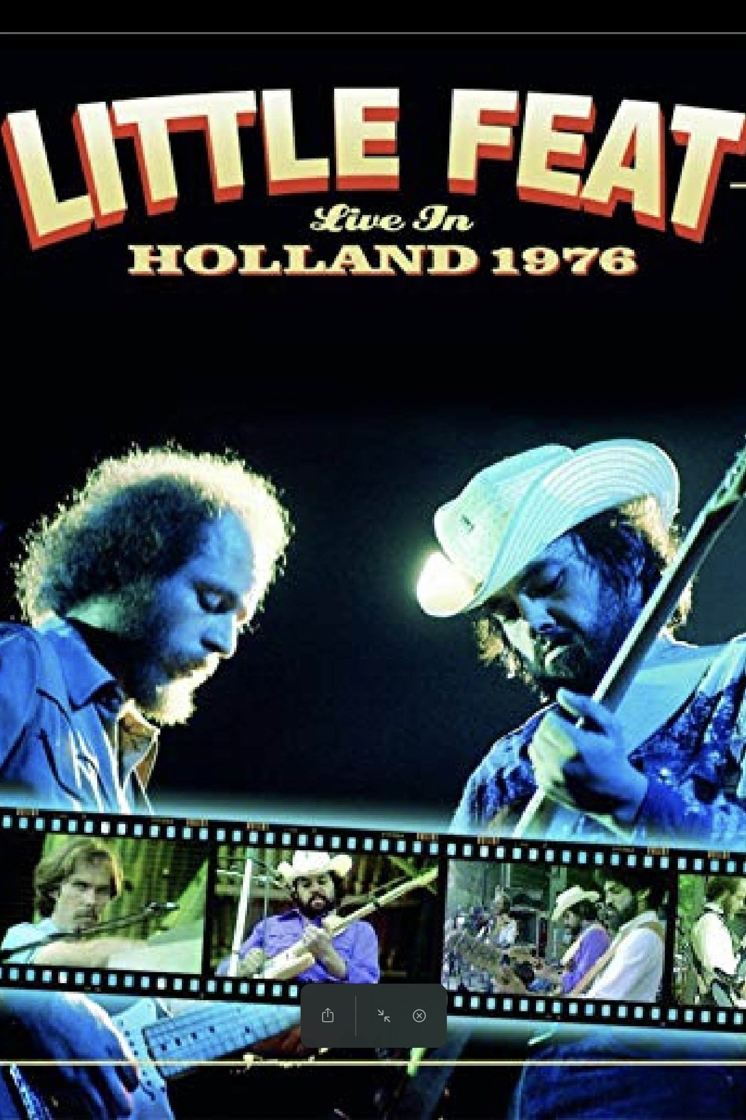Poster de Little Feat: Live in Holland 1976
