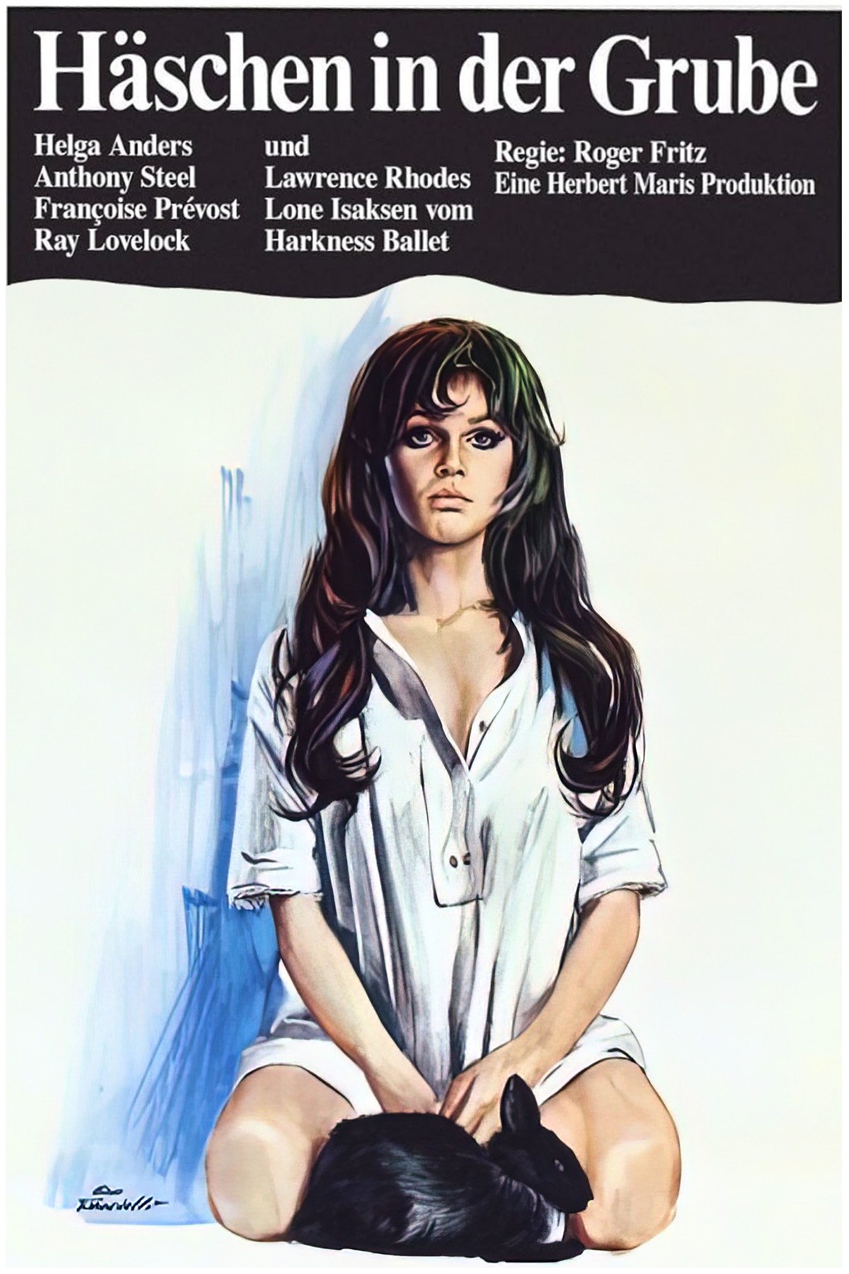 Poster de Häschen in der Grube