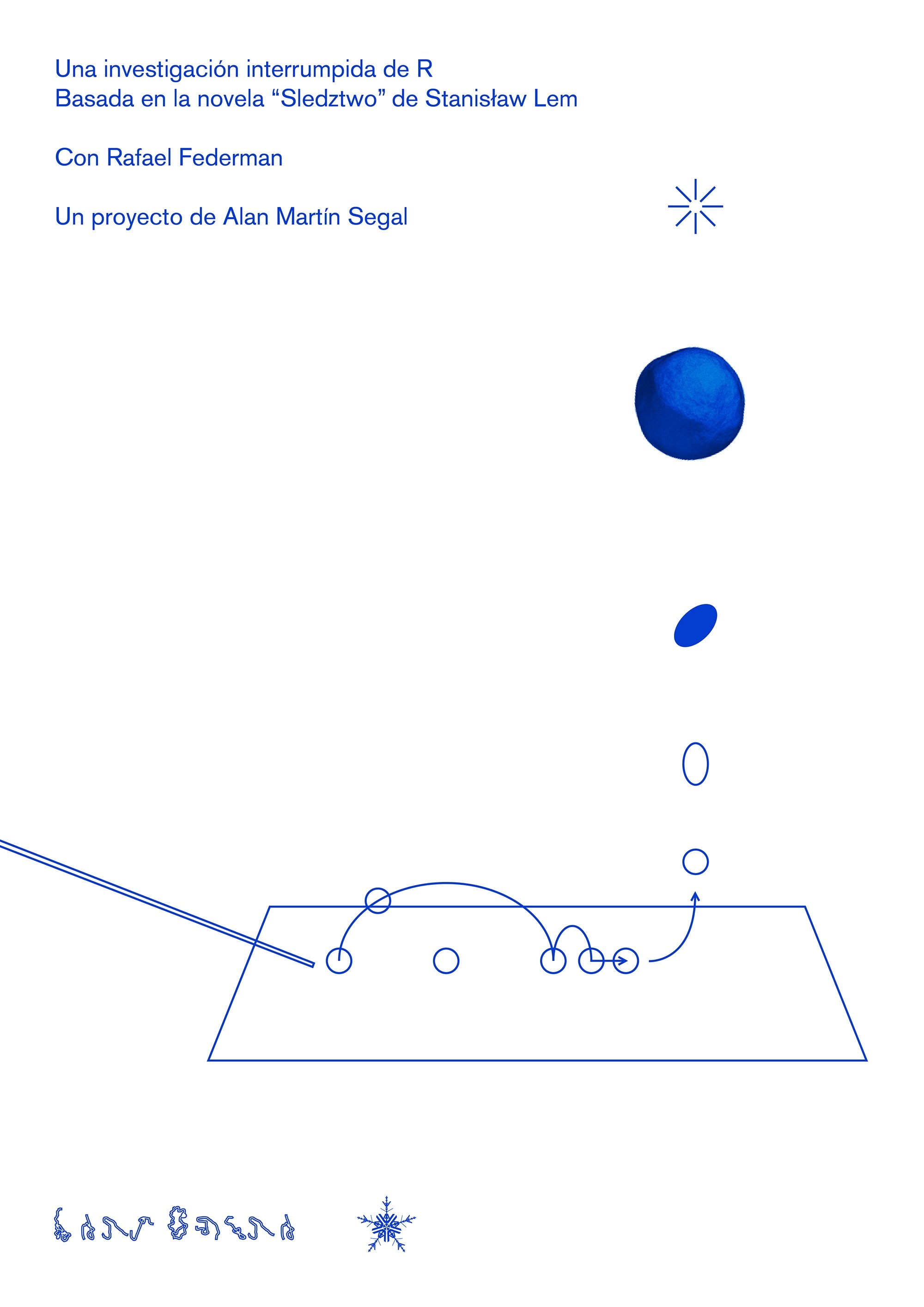 Poster de Una investigación interrumpida de R