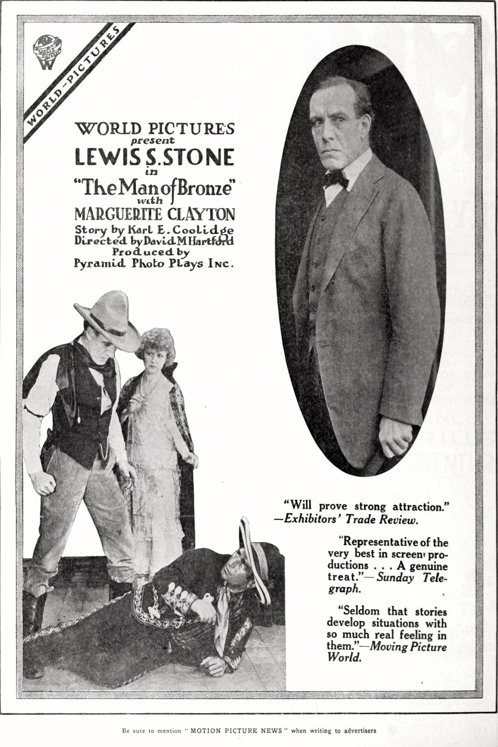 Poster de The Man of Bronze