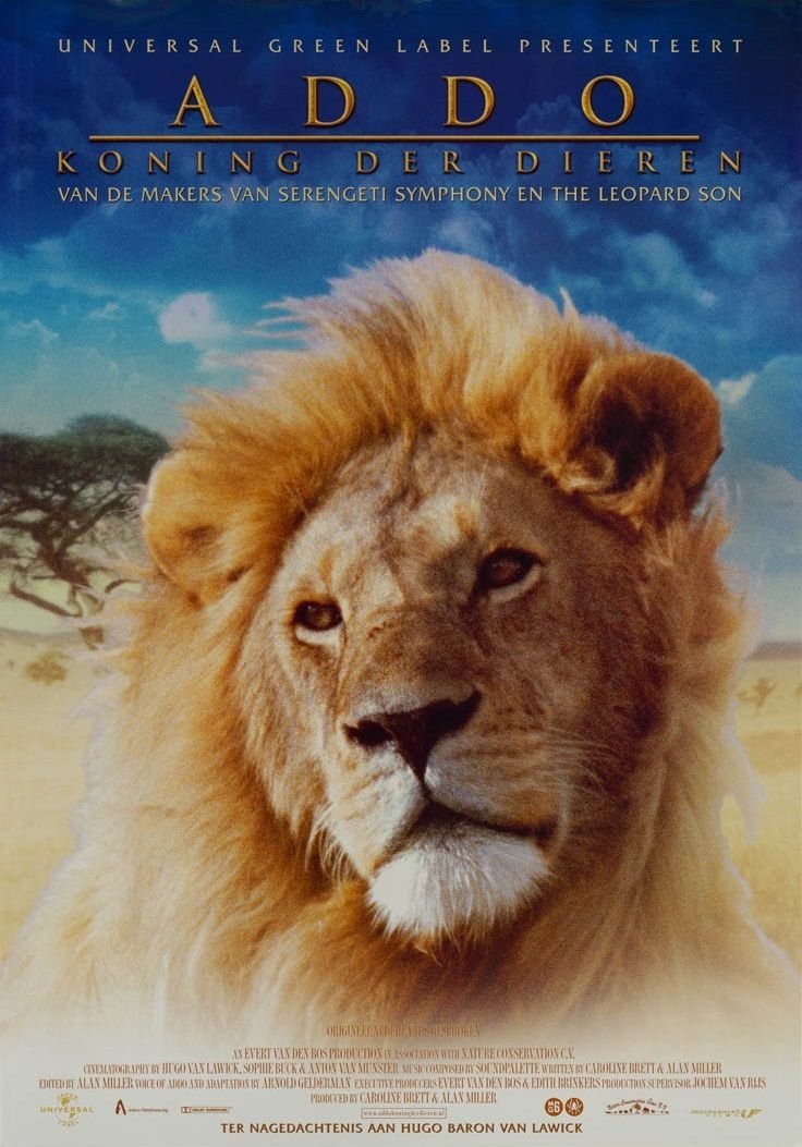 Poster de Addo, koning der dieren