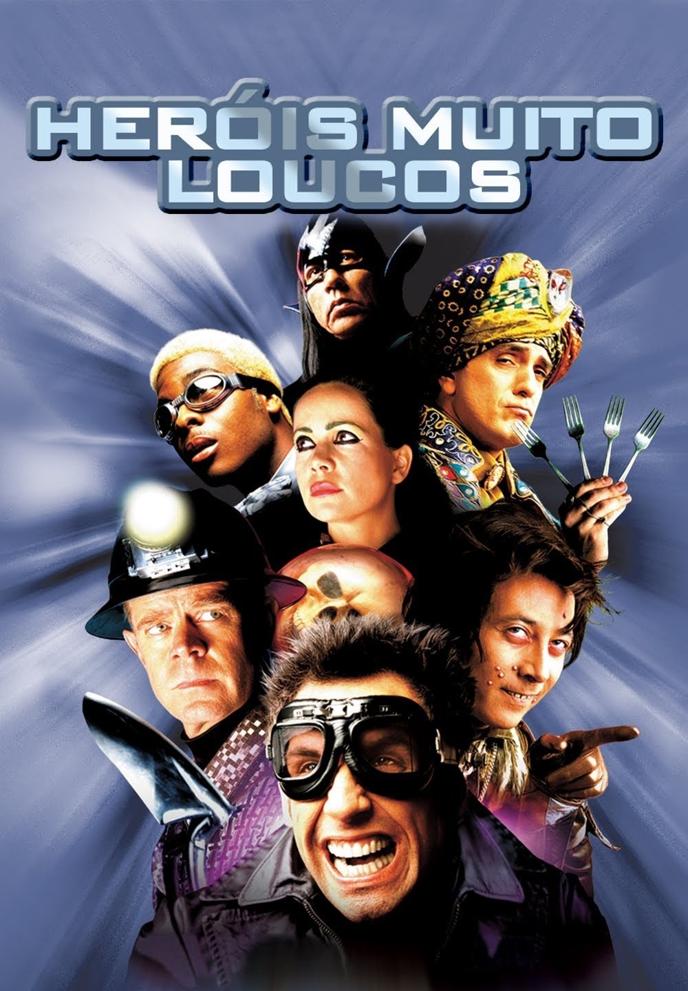 Poster de Heróis Muito Loucos