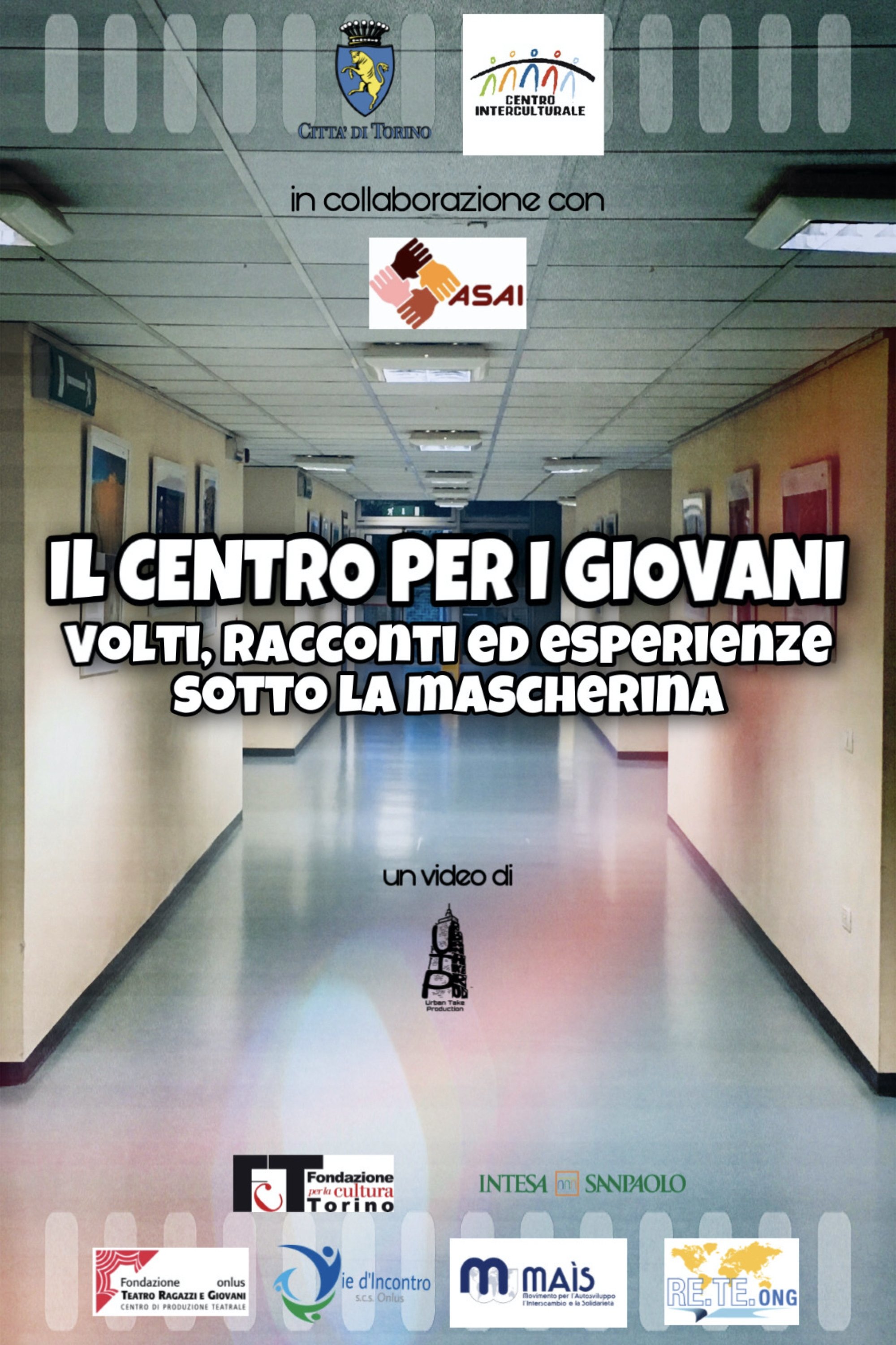 Poster de Il Centro per i Giovani - volti, racconti ed esperienze sotto la mascherina