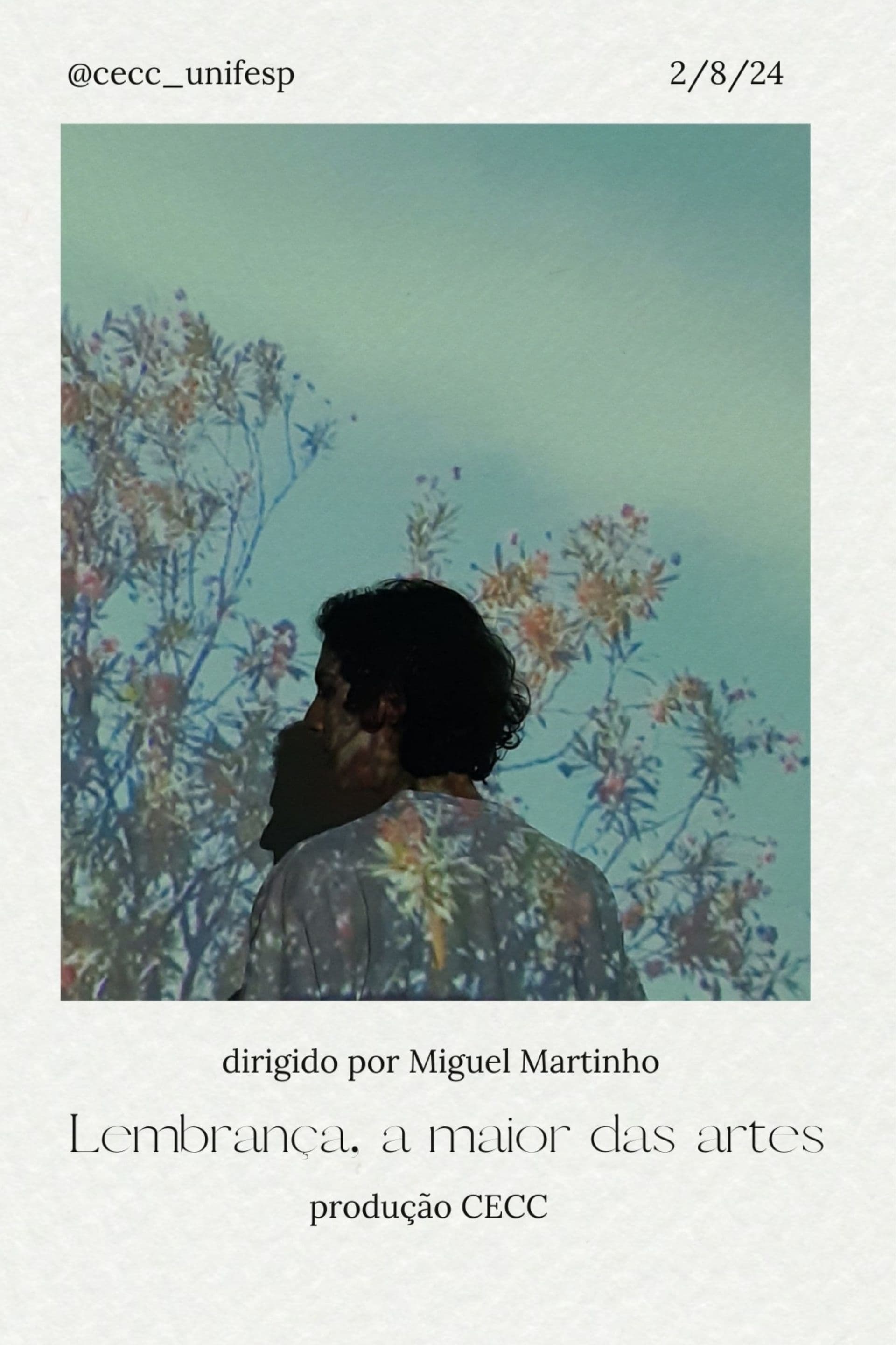 Poster de Lembrança, A Maior das Artes