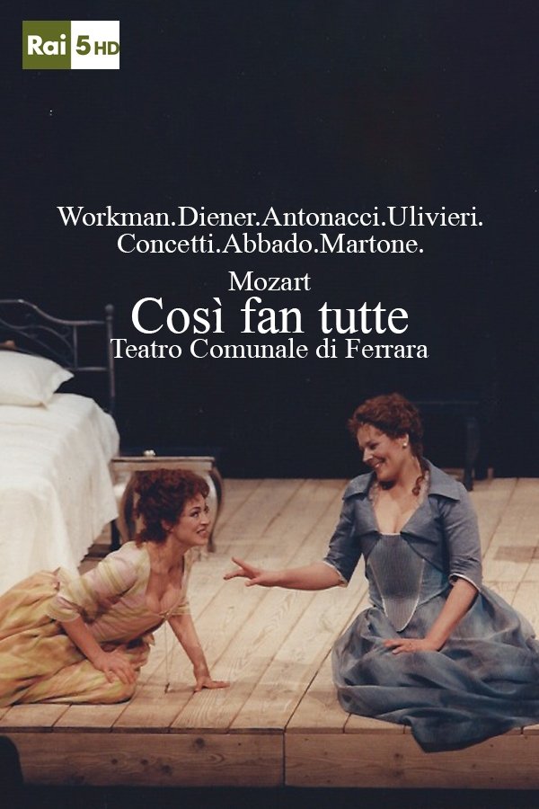 Poster de Così Fan Tutte - Teatro Comunale di Ferrara