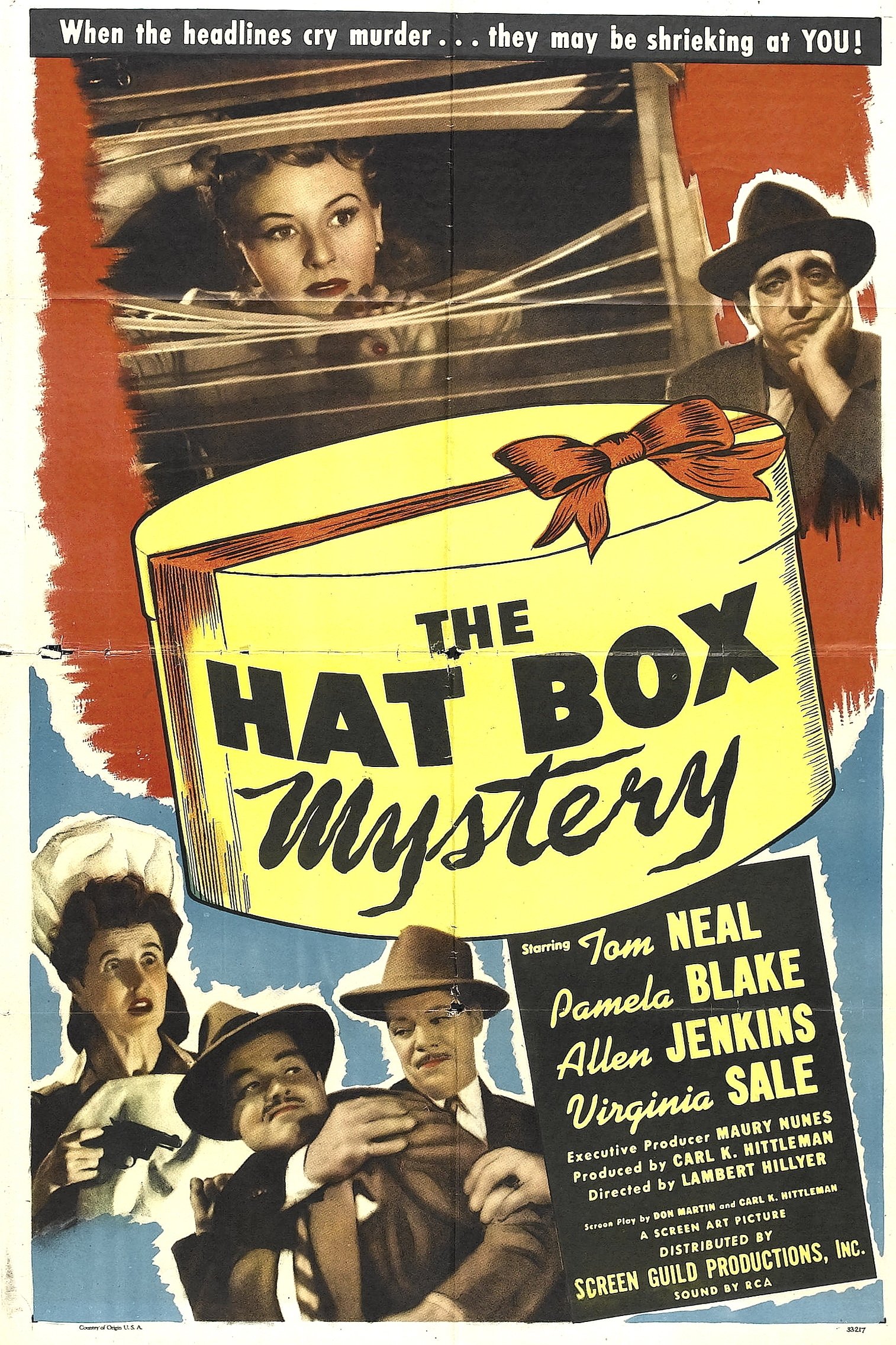 Poster de The Hat Box Mystery