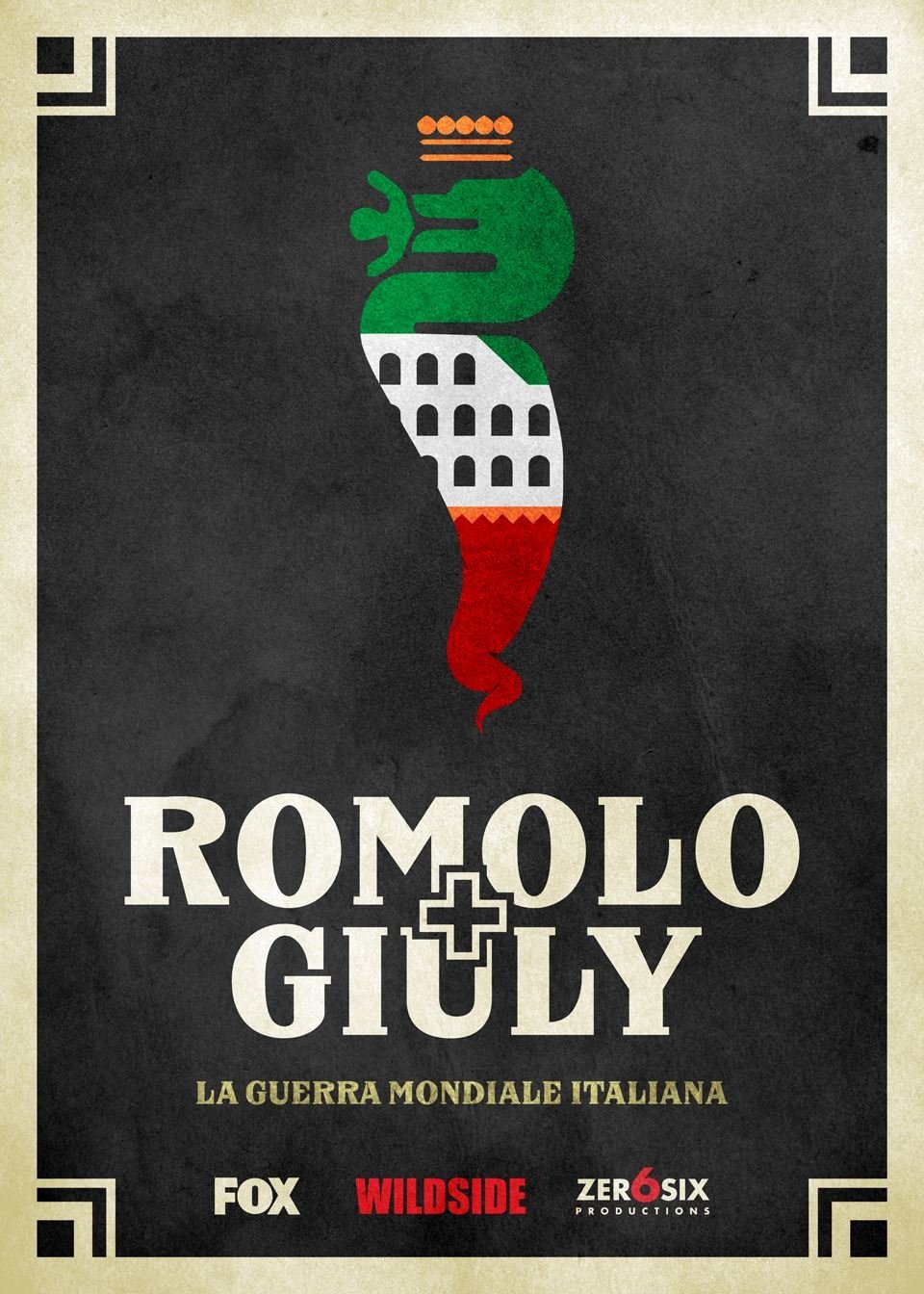 Poster de Romolo + Giuly: La guerra mondiale italiana