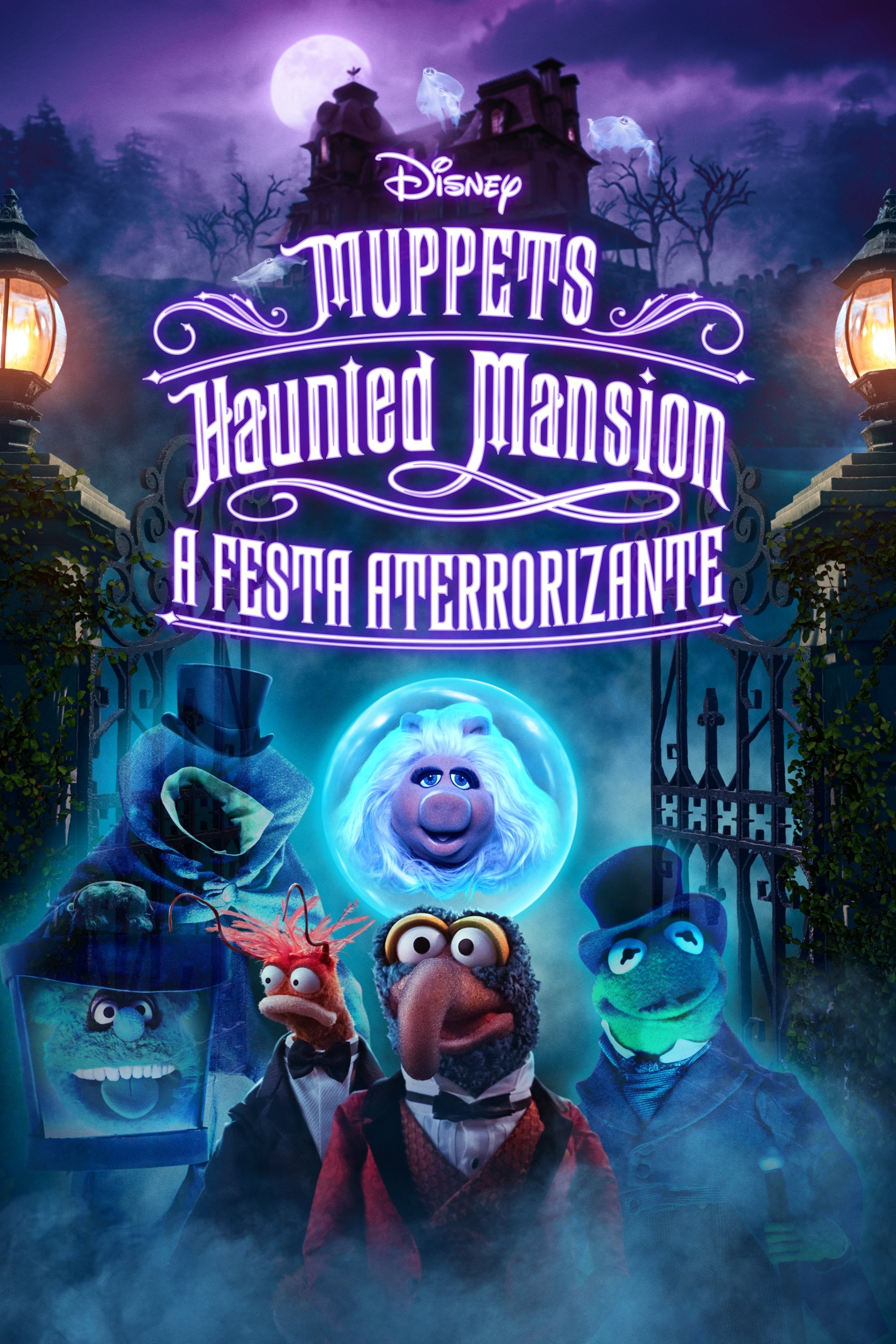 Poster de Muppets Haunted Mansion: A Festa Aterrorizante