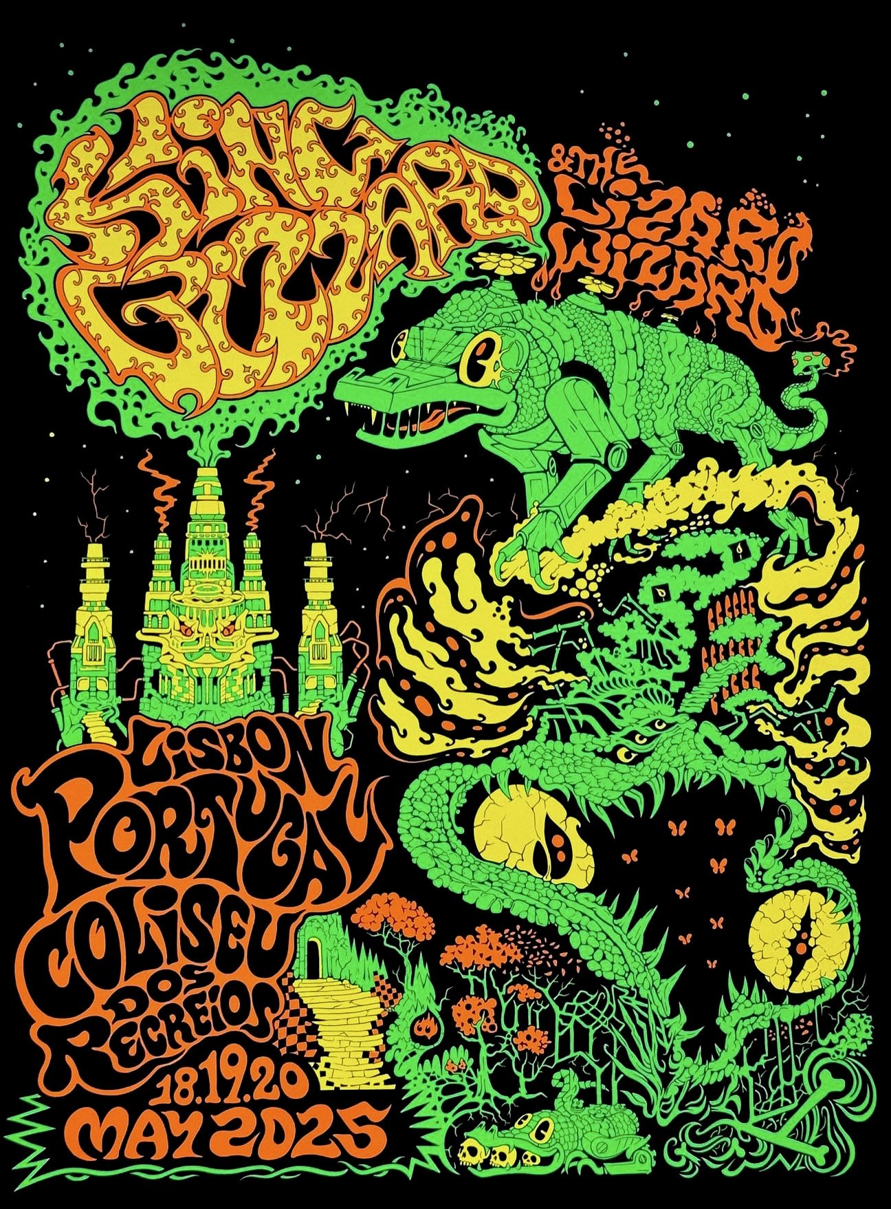 Poster de King Gizzard & The Lizard Wizard - Live in Lisbon '25 (Night 1)