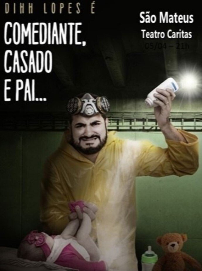 Poster de Dihh Lopes - Comediante, Casado e Pai