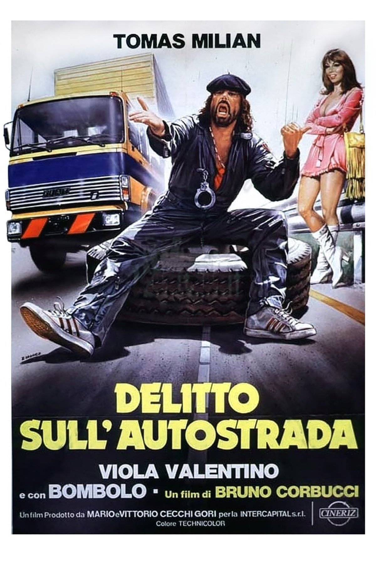 Poster de Delitto sull'autostrada