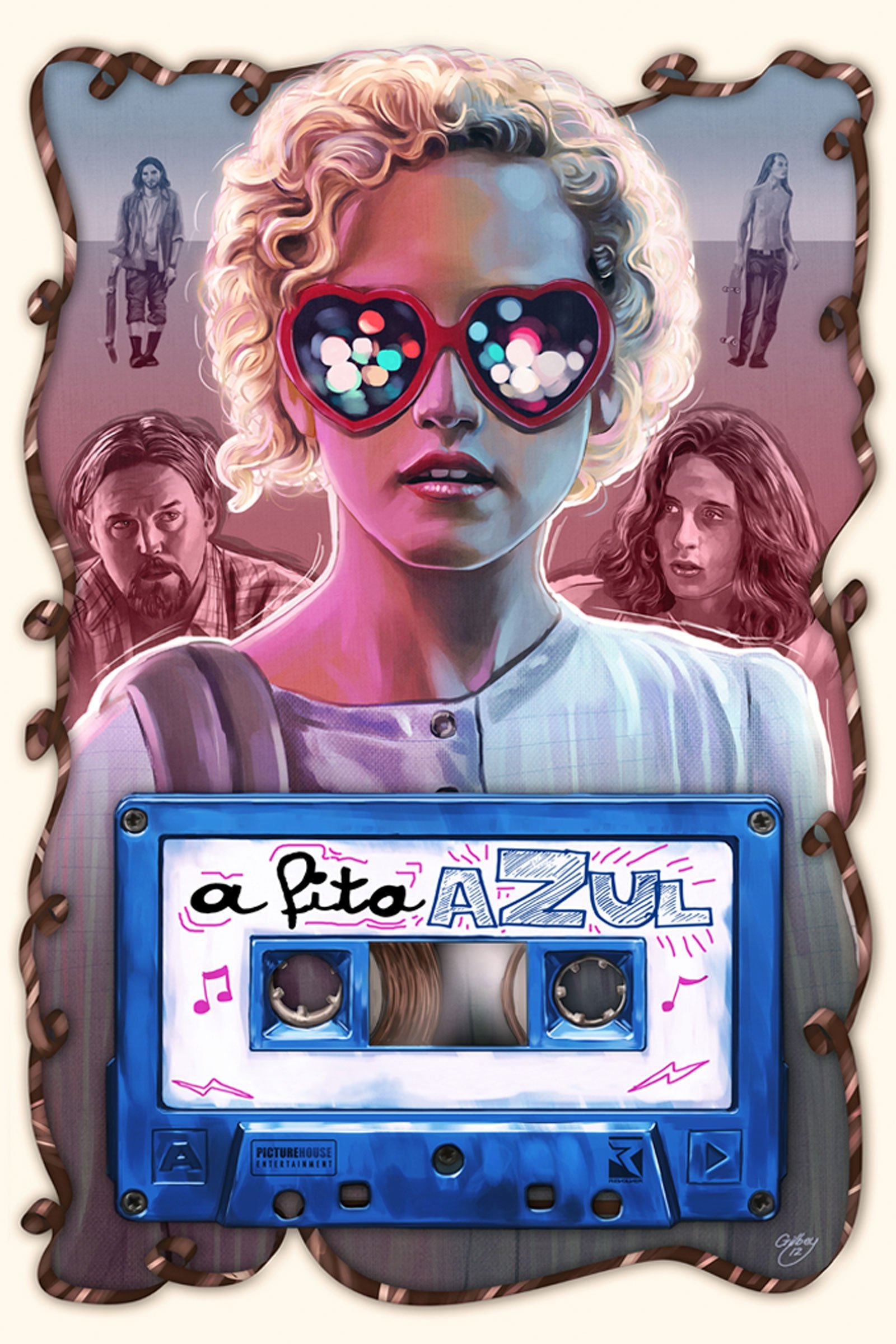 Poster de A Fita Azul