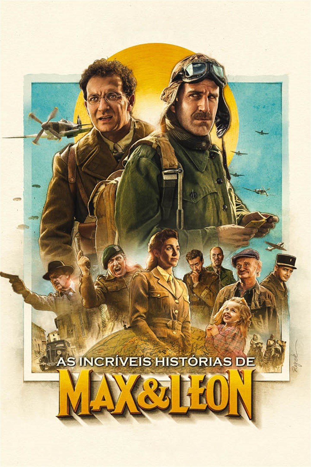 Poster de As Incríveis Histórias de Max e Léon