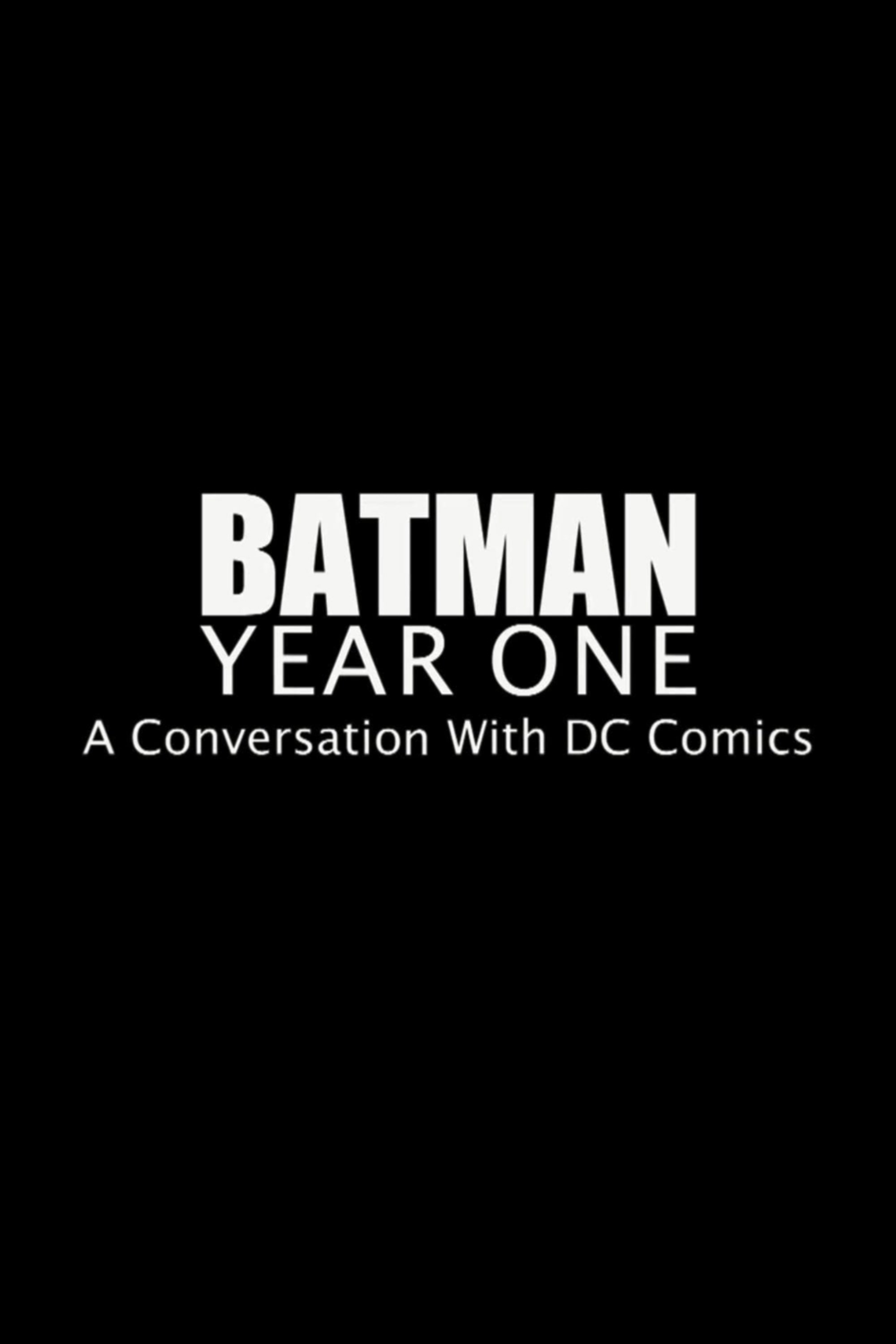 Poster de Batman Year One: A Conversation with DC Comics