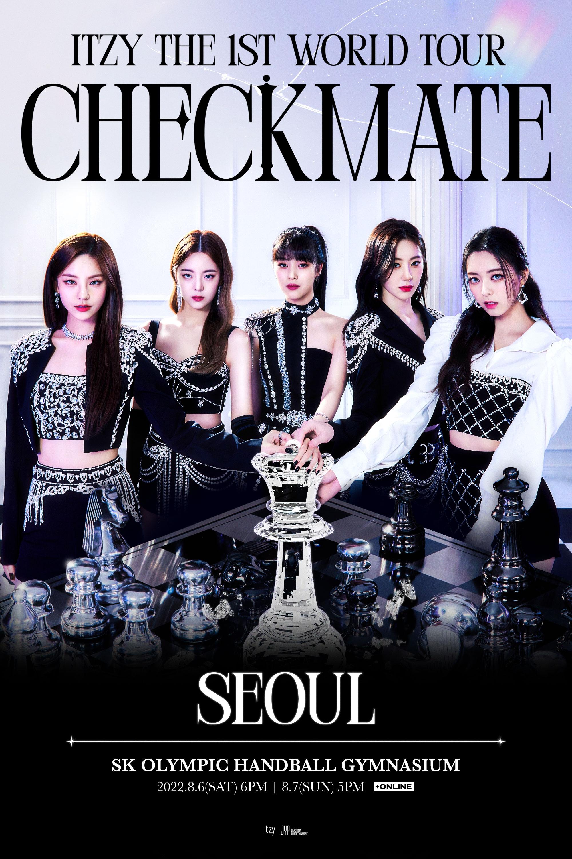 Poster de ITZY THE 1ST WORLD TOUR CHECKMATE IN SEOUL
