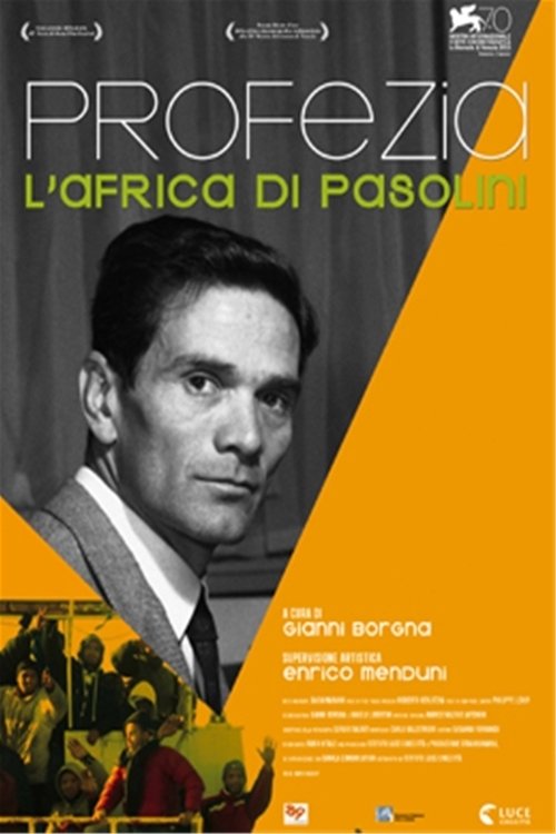 Poster de Profezia - L'Africa di Pasolini