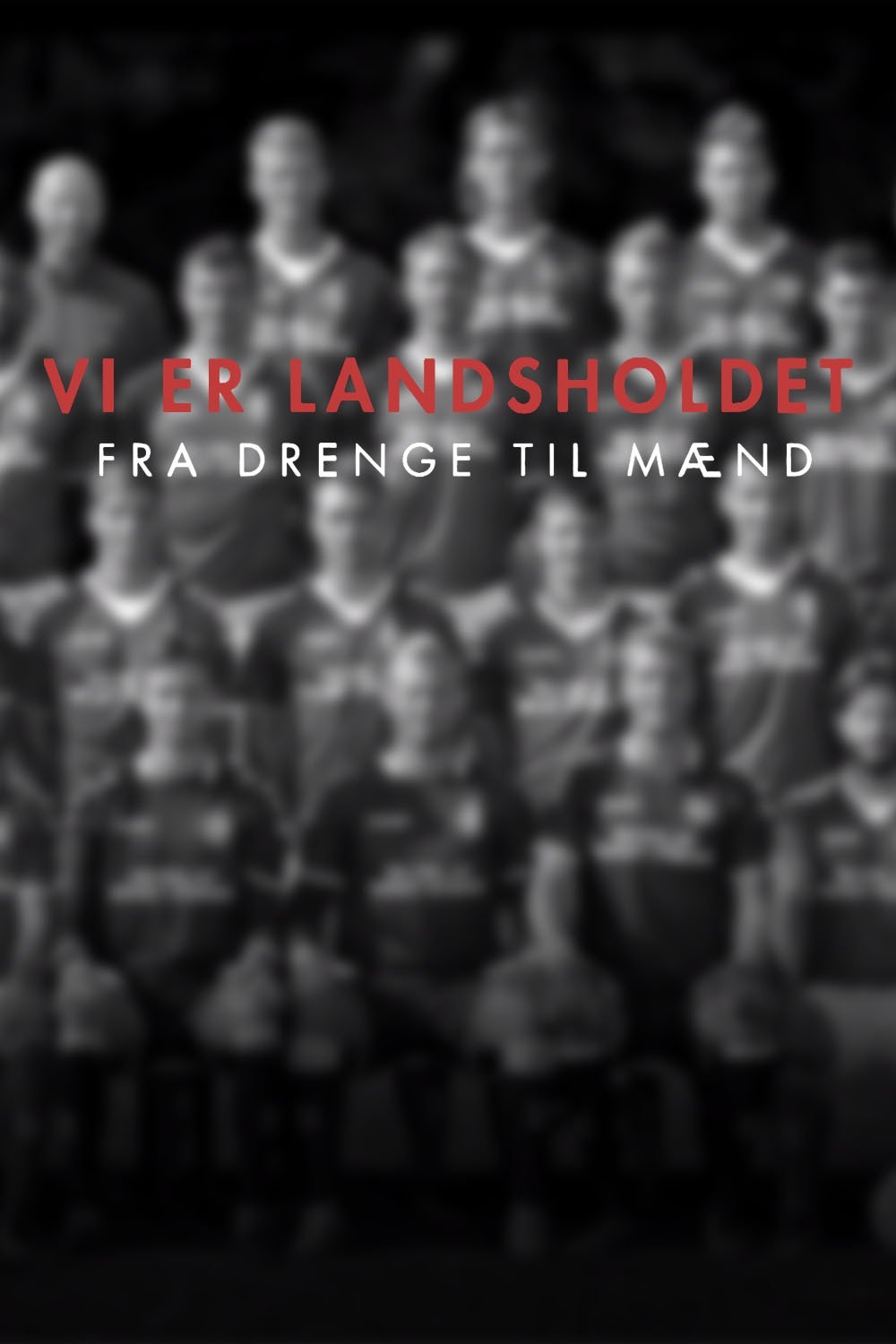 Poster de Vi er Landsholdet - Fra drenge til mænd