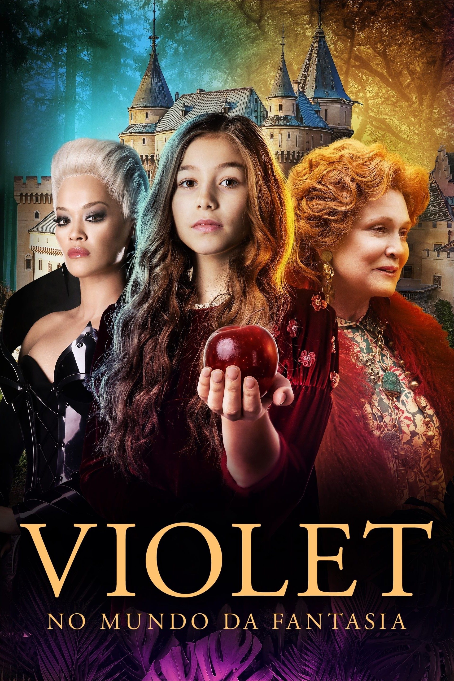 Poster de Violet no Mundo da Fantasia