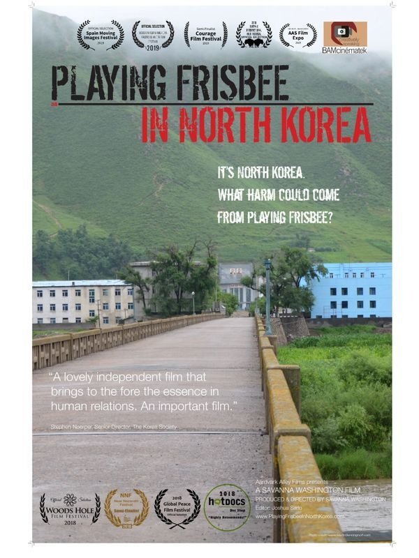 Poster de Playing Frisbee in North Korea