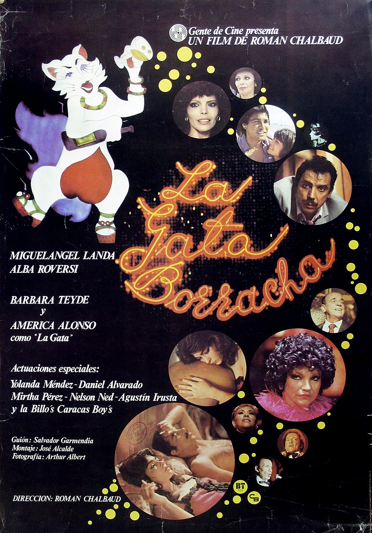 Poster de La Gata Borracha