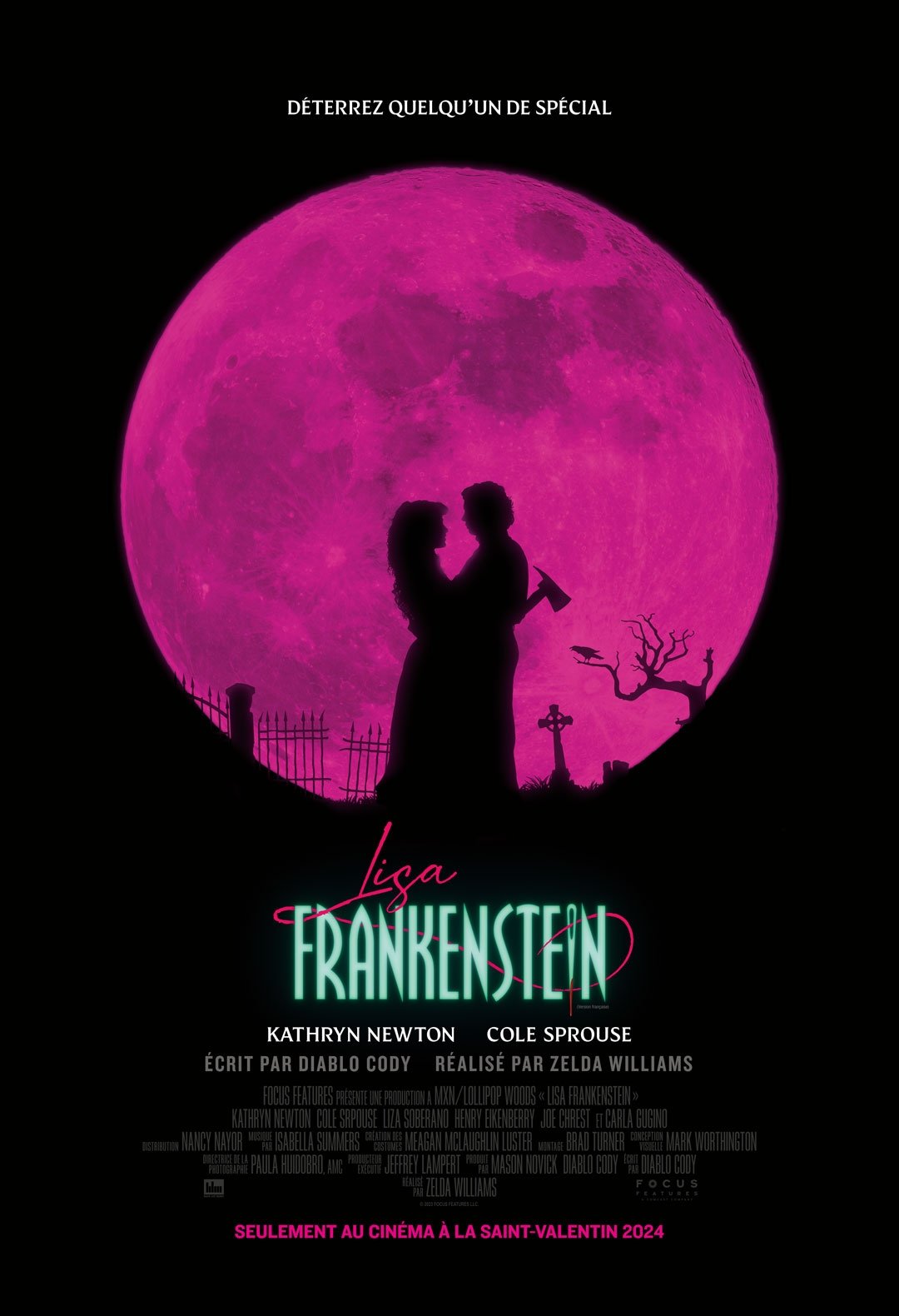 Affiche du film Lisa Frankenstein