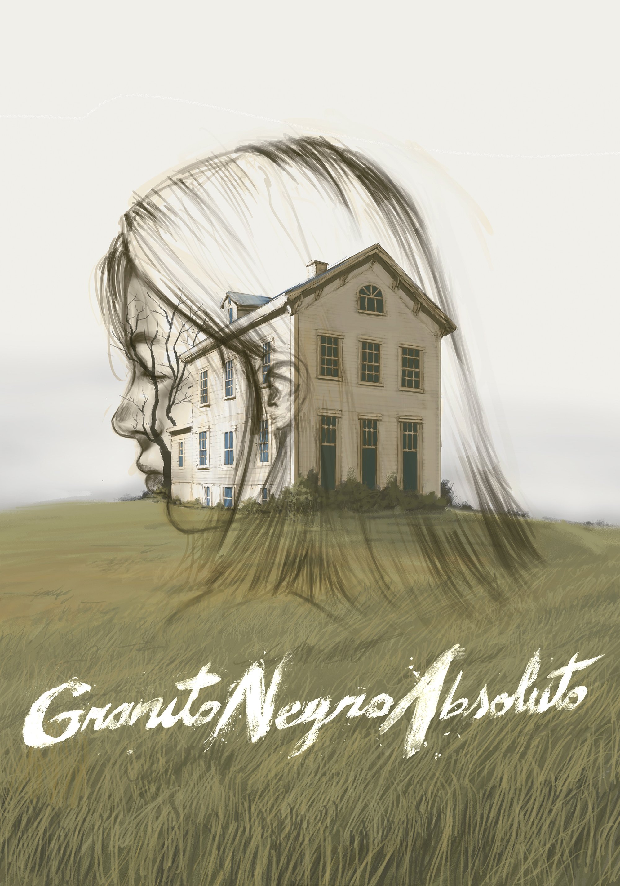 Poster de Granito Negro Absoluto