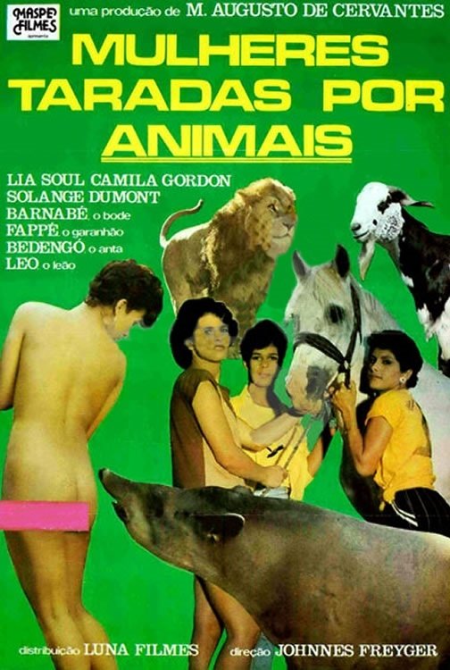 Poster de Mulheres Taradas Por Animais