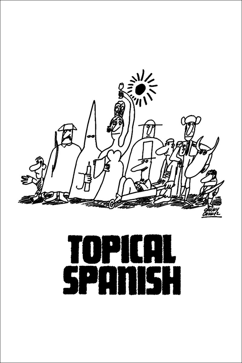 Topical spanish Poster