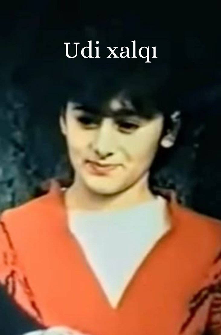 Poster de Udi xalqı