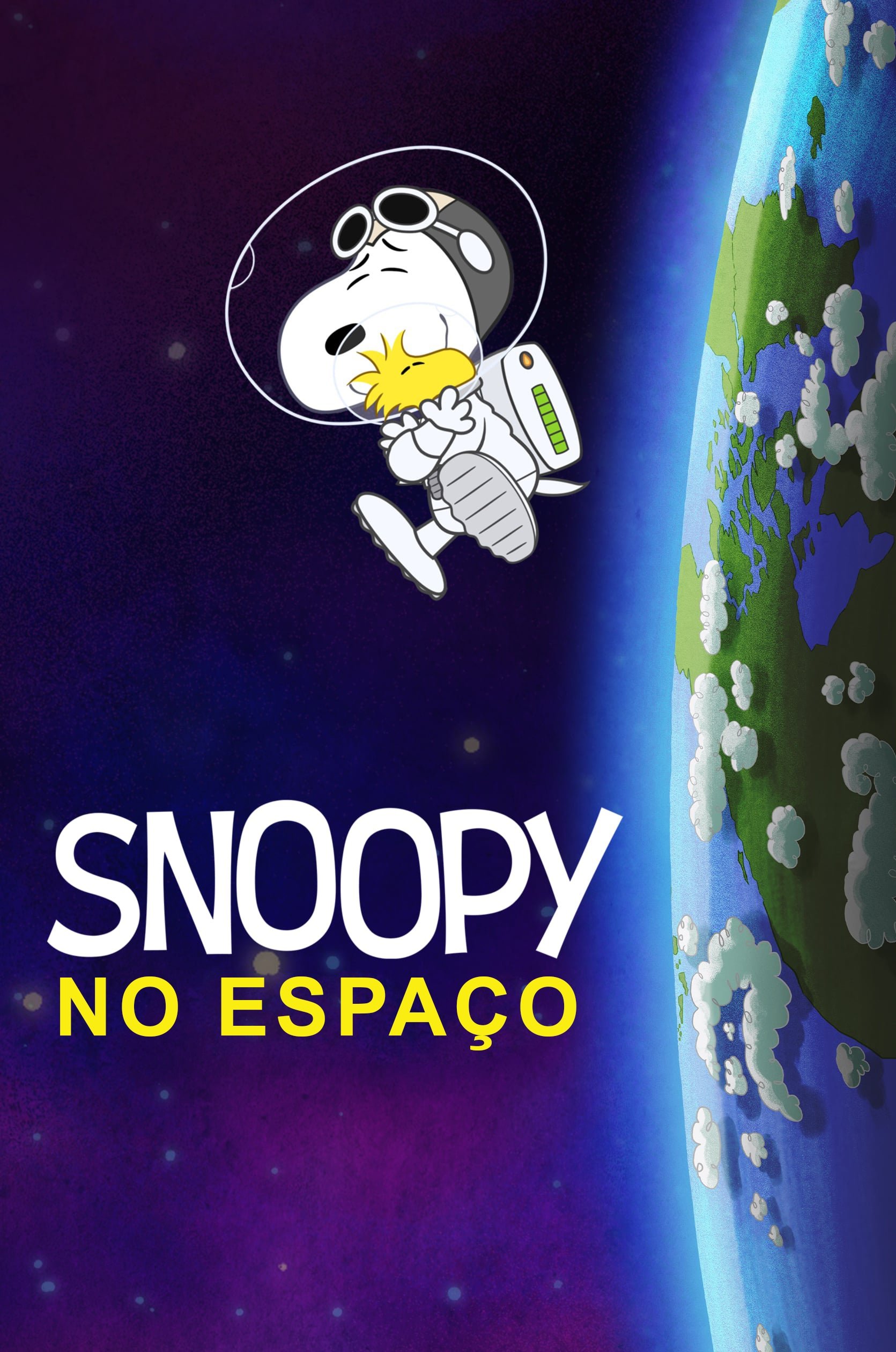 Poster de Snoopy no Espaço