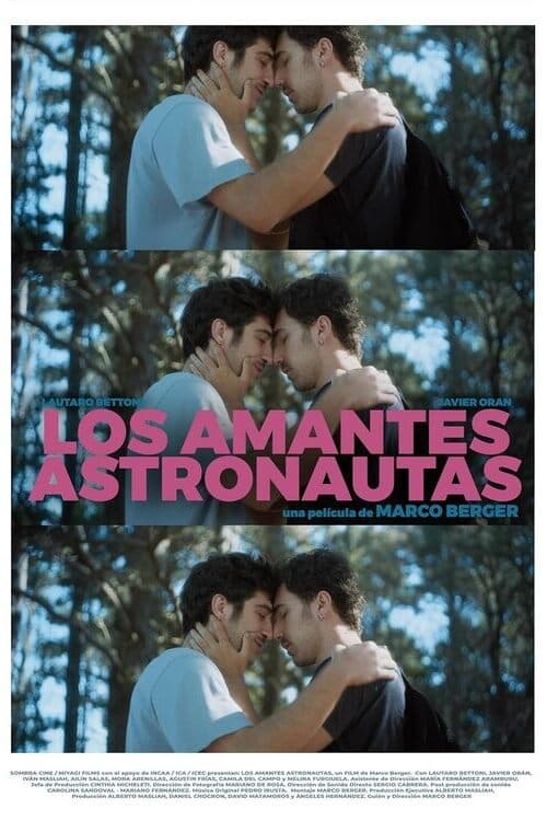 Los amantes astronautas poster