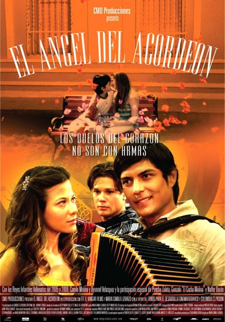 Poster de El ángel del acordeón