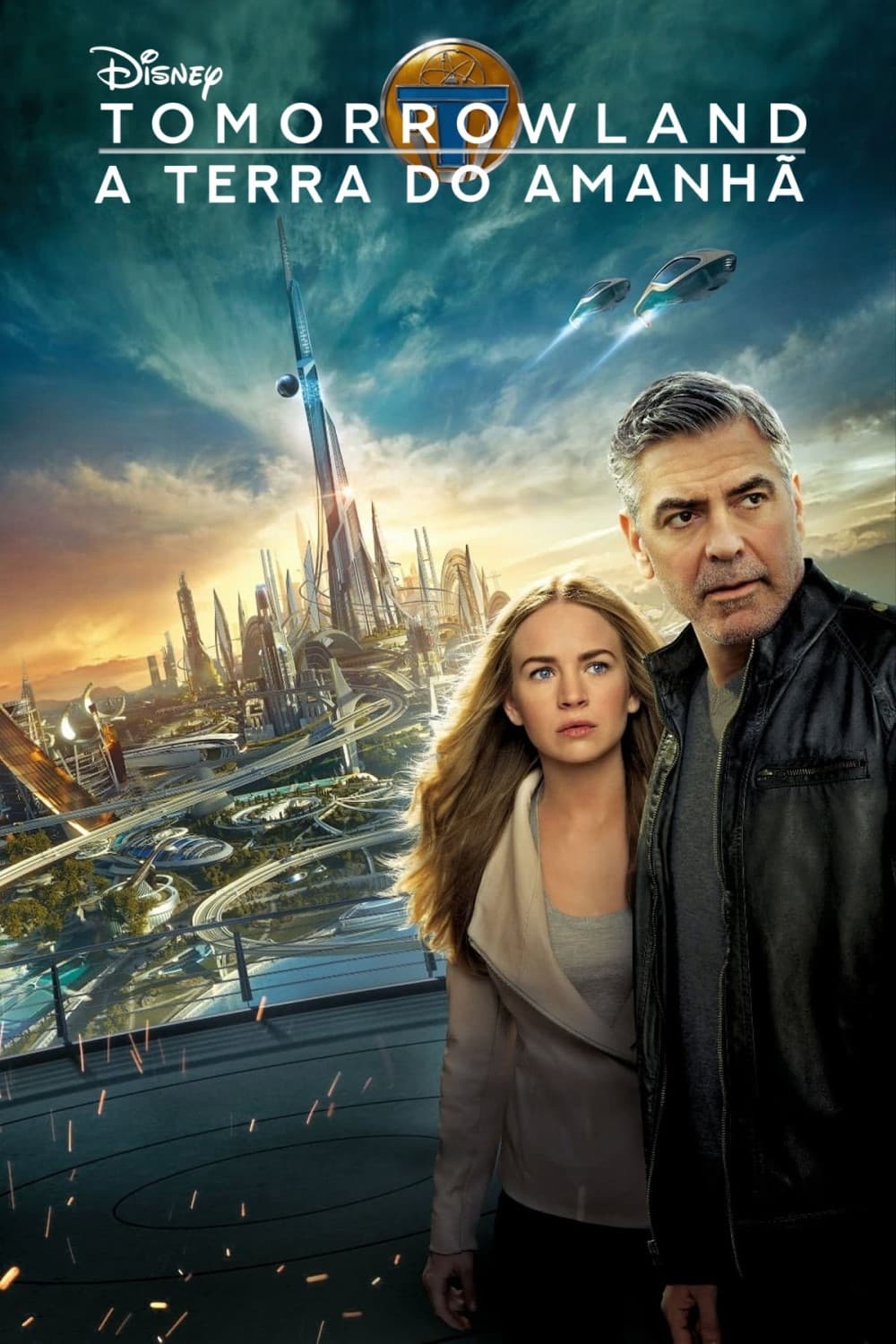 Poster de Tomorrowland: Um Lugar Onde Nada É Impossível