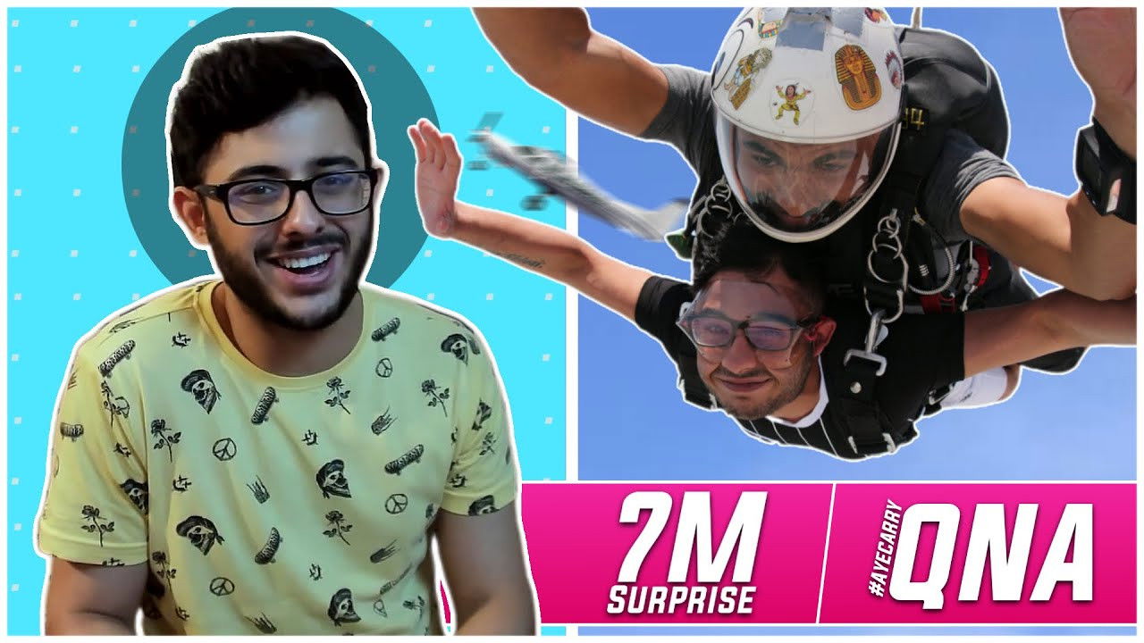 I JUMPED OFF A PLANE | CARRYMINATI QnA 2019