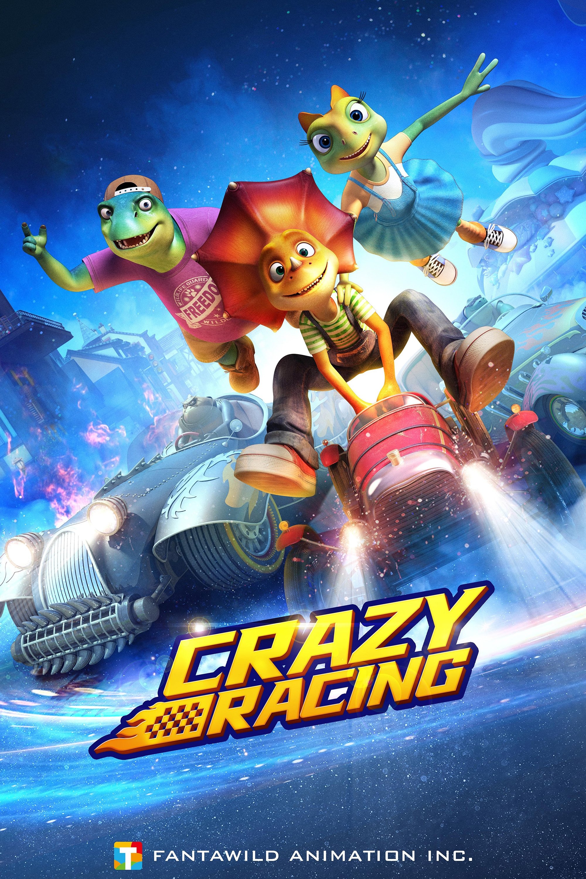 Poster de Crazy Racing