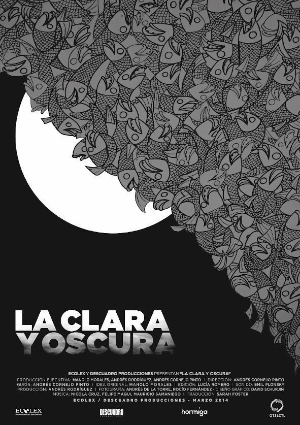 Poster de La clara y oscura
