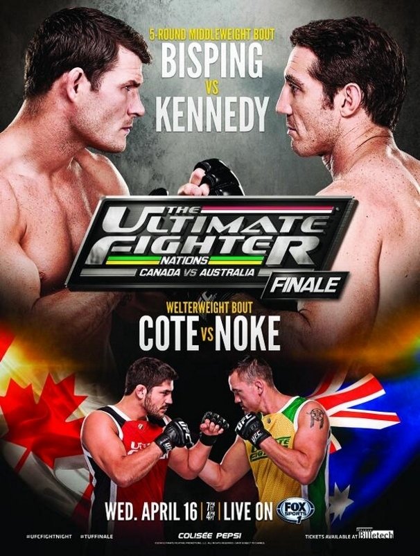 Poster de The Ultimate Fighter Nations Finale: Bisping vs. Kennedy