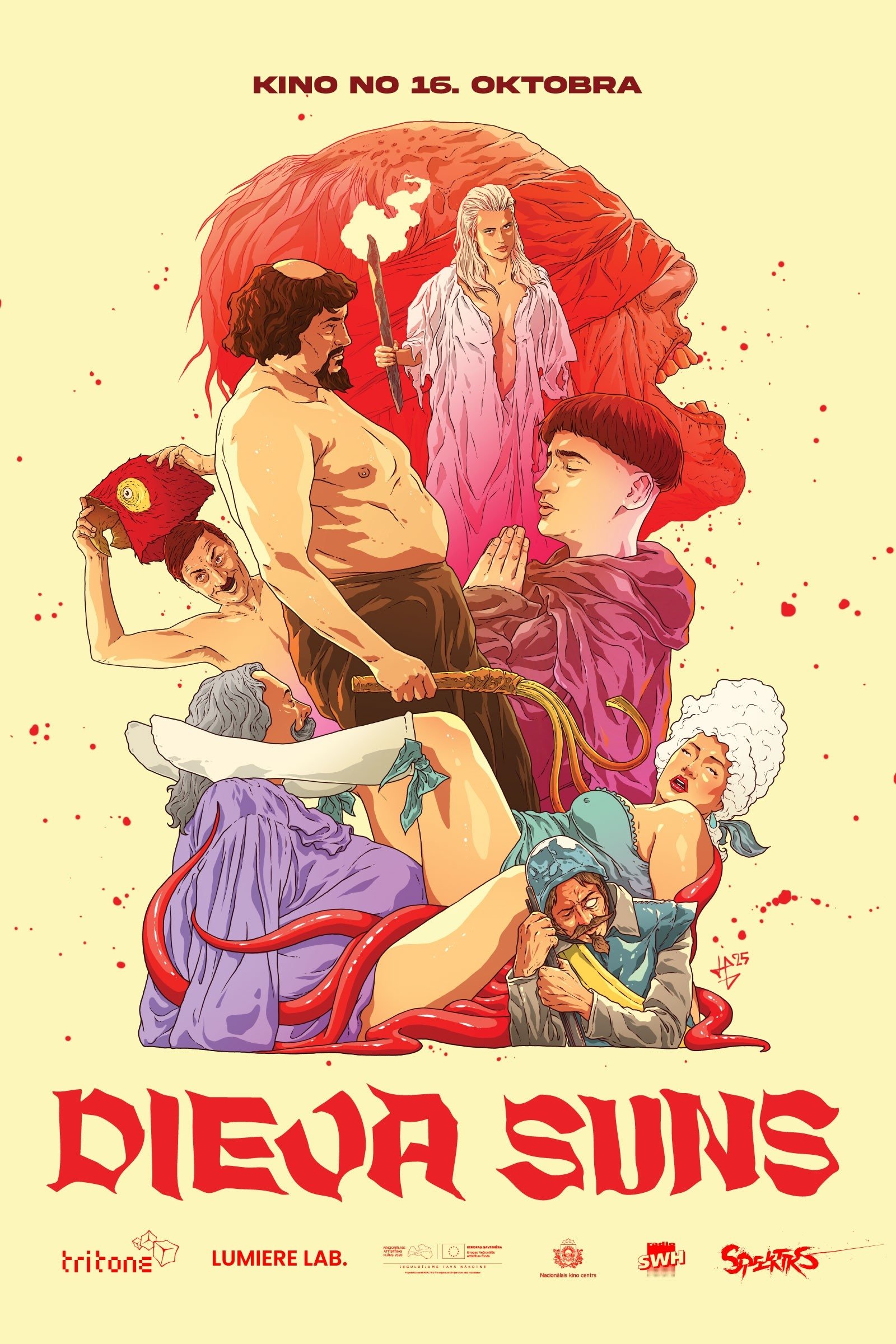 Poster de Dieva suns