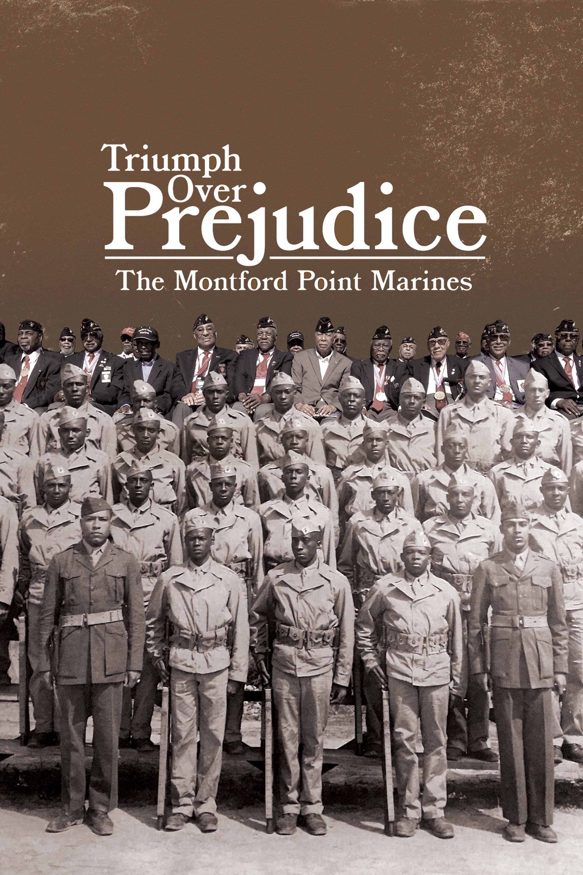 Poster de Triumph Over Prejudice: The Montford Point Marines