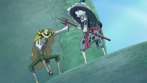 The Battle Begins! Luffy Vs. Hody!