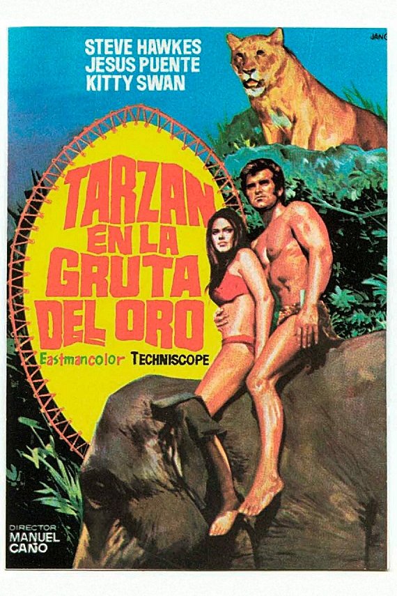 Poster de Tarzán en la gruta del oro