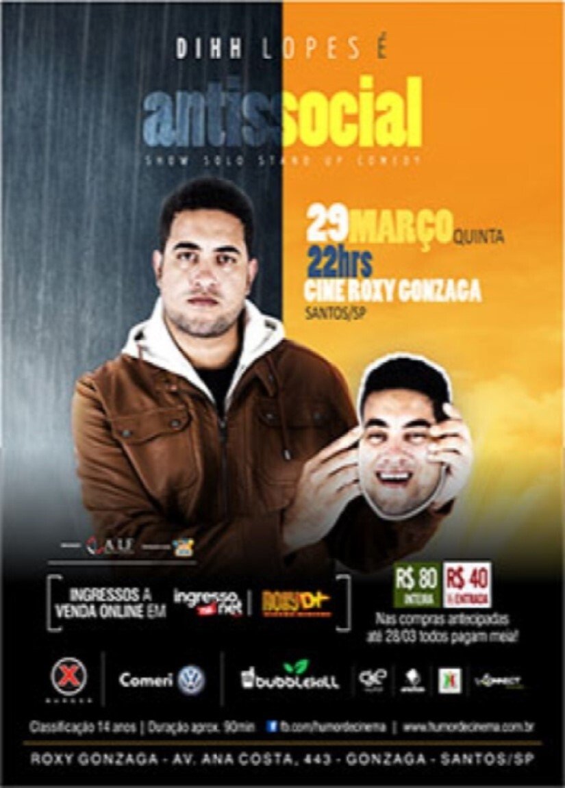 Poster de Dihh Lopes - Antissocial