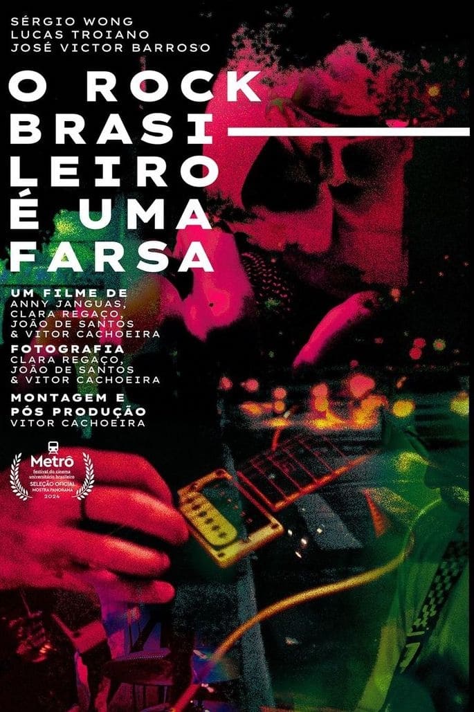 Poster de O ROCK BRASILEIRO É UMA FARSA