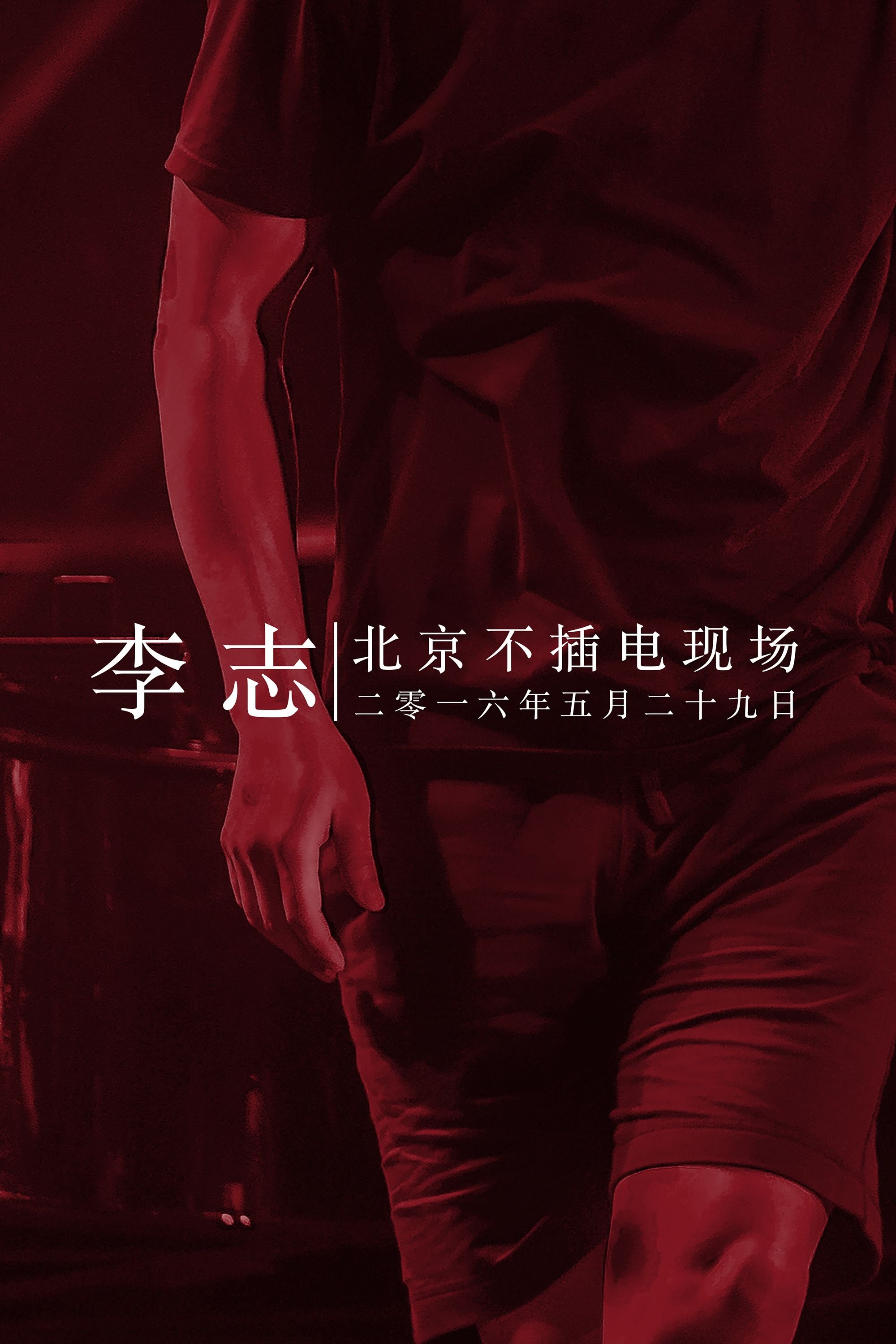 Poster de 李志北京不插电现场