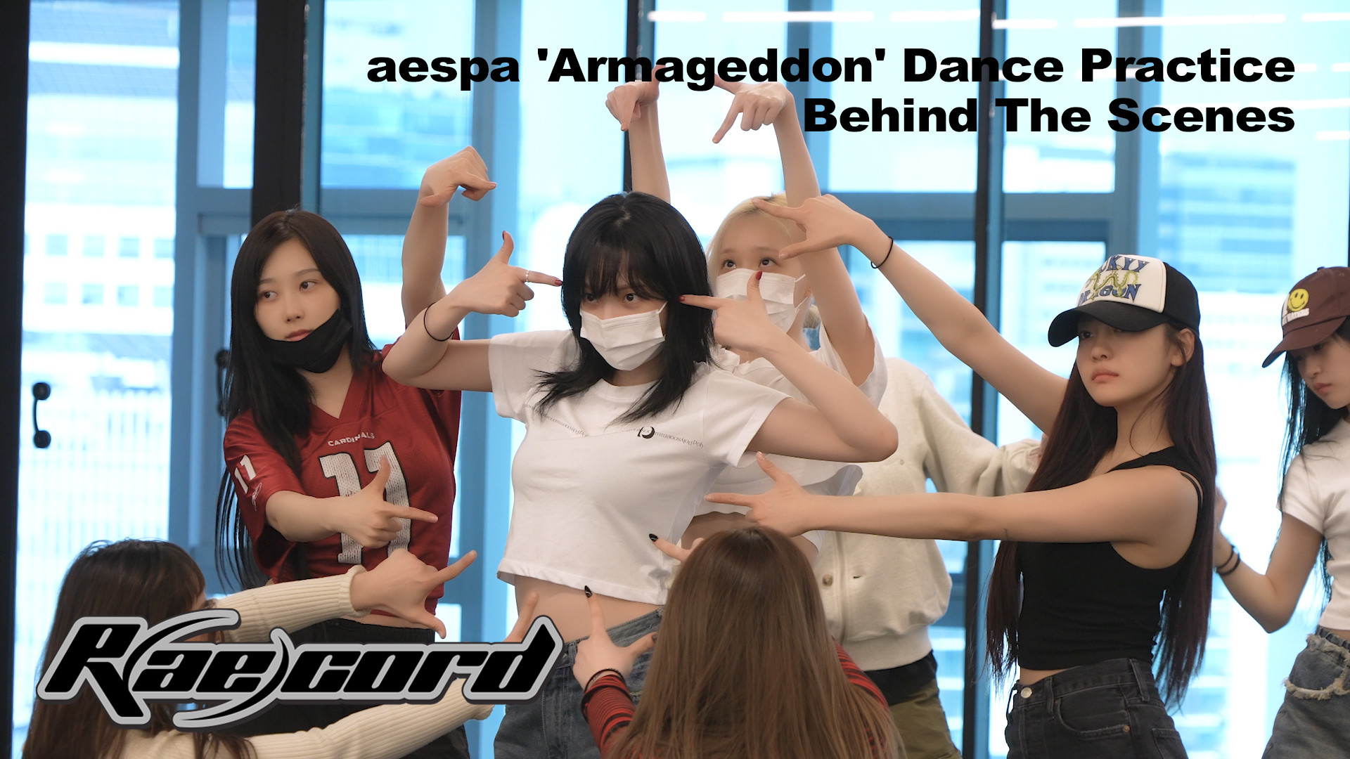 ‘Armageddon’ Dance Practice Behind