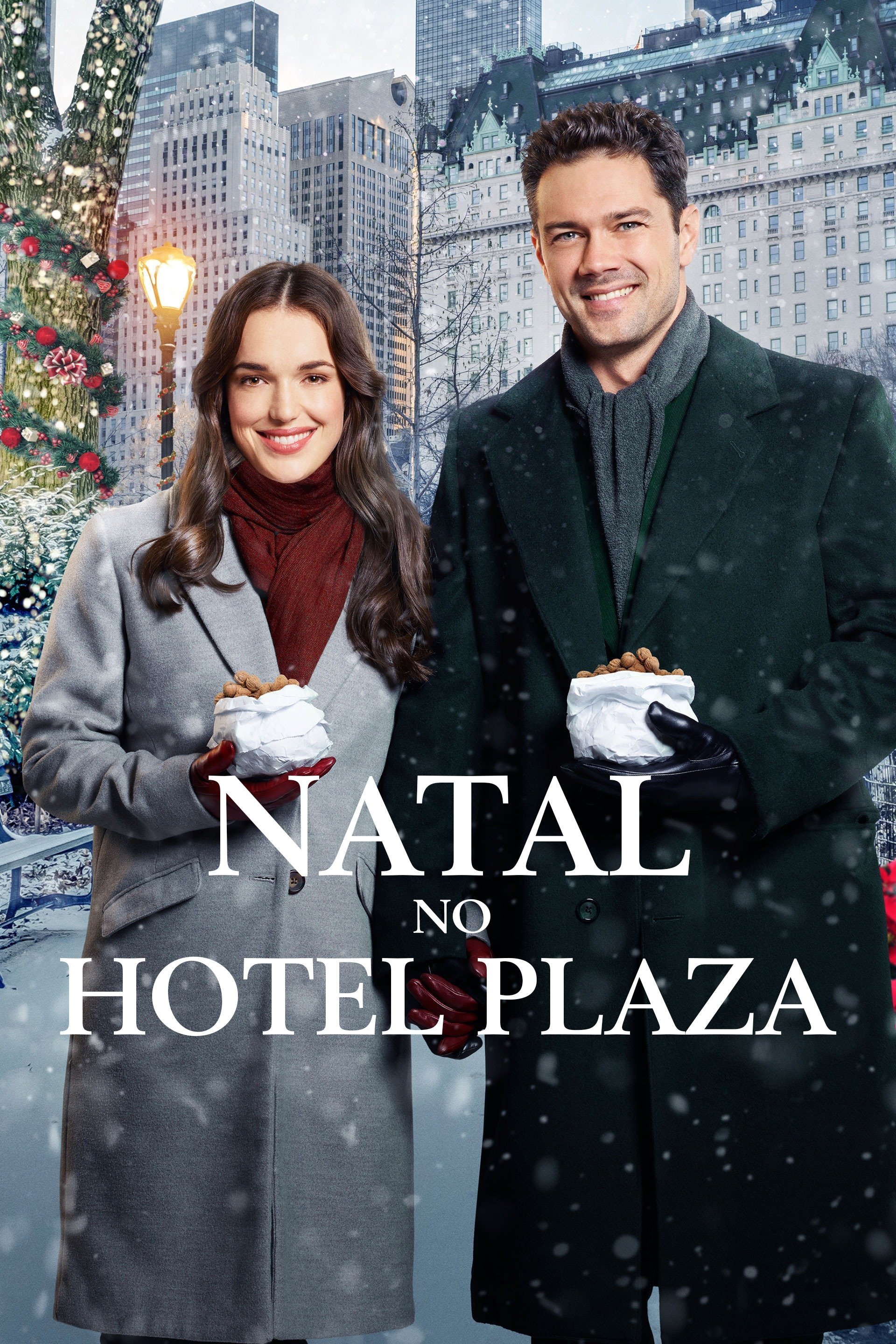Poster de Natal no Hotel Plaza